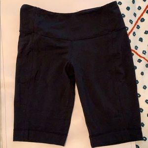 Lululemon 10” biker shorts
